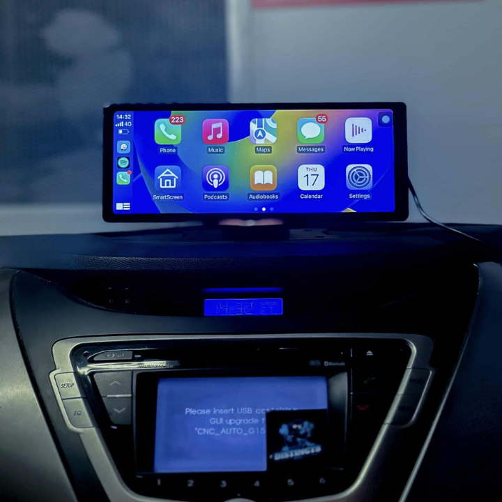 CarView Bil Display med fram & bakkamera
