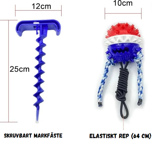 Fästbar Dragboll